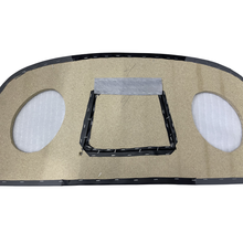 Load image into Gallery viewer, Tapa Ratonera Gris/Negro de Vinipiel Hecha en México para VW Sedán Vocho