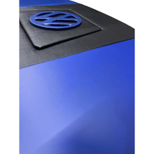 Load image into Gallery viewer, Tapa Ratonera Azul/Negro de Vinipiel Hecha en México para VW Sedán Vocho