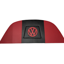 Load image into Gallery viewer, Tapa Ratonera Rojo/Negro de Vinipiel Hecha en México para VW Sedán Vocho