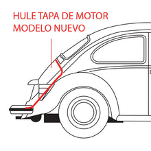 Cargar imagen en el visor de la galería, Hule Empaque de Tapa de Motor para VW Sedán 1500, 1600, 1600i - Escarabajo Refacciones &amp; Accesorios
