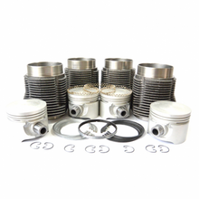 Cargar imagen en el visor de la galería, Conjunto de Motor con Pistones Convexos Moresa para VW Sedán 1600, Combi, Brasilia, Safari, Hormiga - SKU CM-603-1600 - Escarabajo Refacciones & Accesorios