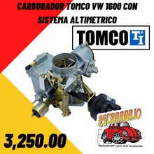 Cargar imagen en el visor de la galería, Carburador Sistema Altimetrico vw 1600cc - Escarabajo Refacciones & Accesorios