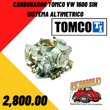 Cargar imagen en el visor de la galería, CARBURADOR TOMCO VW 1600cc - Escarabajo Refacciones & Accesorios