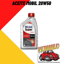 Cargar imagen en el visor de la galería, ACEITE MOBIL SUPER TRC-PRO 20W50 - Escarabajo Refacciones & Accesorios