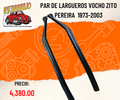 Par de largueros Vocho 1973-2003 - Escarabajo Refacciones & Accesorios