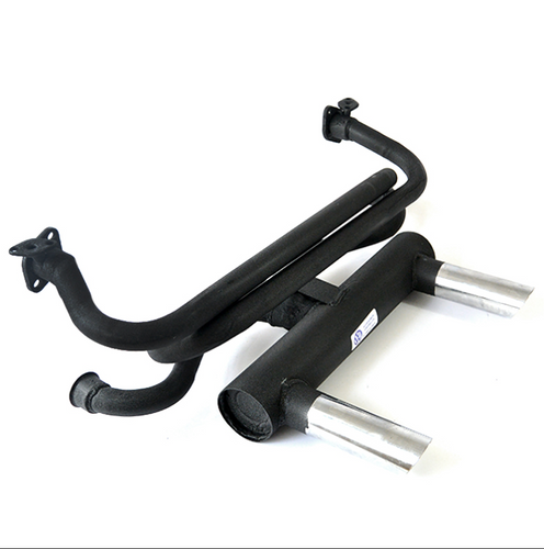 Silenciador Original de 2 Salidas para Volkswagen Sedán 1500 y 1600 - Escarabajo Refacciones & Accesorios