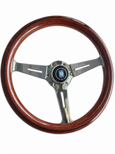 Cargar imagen en el visor de la galería, Volante de madera, vista inclinada
