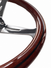 Cargar imagen en el visor de la galería, Volante de madera, detalle de la madera
