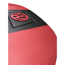 Load image into Gallery viewer, Tapa Ratonera Rojo/Negro de Vinipiel Hecha en México para VW Sedán Vocho
