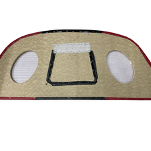 Load image into Gallery viewer, Tapa Ratonera Rojo/Negro de Vinipiel Hecha en México para VW Sedán Vocho
