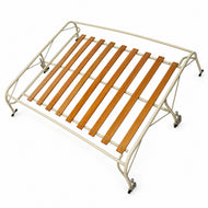 Canastilla clásica de toldo color crema para Volkswagen Sedán Vocho