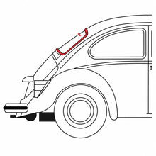 Cargar imagen en el visor de la galería, Diagrama de aplicación del hule de medallón para Volkswagen Sedán Vocho
