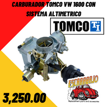 Load image into Gallery viewer, Carburador Sistema Altimetrico vw 1600cc - Escarabajo Refacciones &amp; Accesorios
