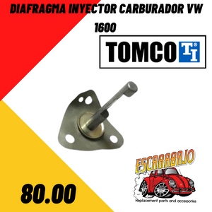 Diafragma Inyector Carburador VW 1600VW - Escarabajo Refacciones & Accesorios