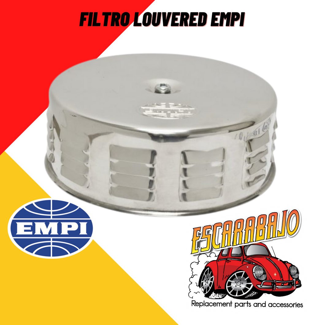 FILTRO LOUVERED EMPI - Escarabajo Refacciones & Accesorios