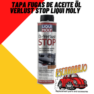 Aditivo Tapa fugas de Aceite Öl Verlust Stop Liqui Moly para Motores de Gasolina o Diésel - Escarabajo Refacciones & Accesorios