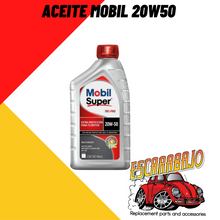 Cargar imagen en el visor de la galería, ACEITE MOBIL SUPER TRC-PRO 20W50 - Escarabajo Refacciones &amp; Accesorios
