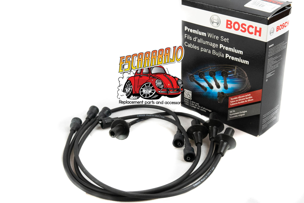 CABLES DE BUJA BOSCH VW SEDAN VOCHO PLATINOS - Escarabajo Refacciones & Accesorios