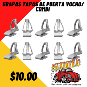 Grapa de puerta VW Sedan Combi originales - Escarabajo Refacciones & Accesorios