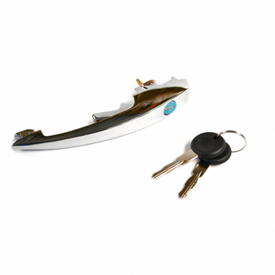 MANIJA DE PUERTA SEDAN CROMO ECONOMICA - Escarabajo Refacciones & Accesorios