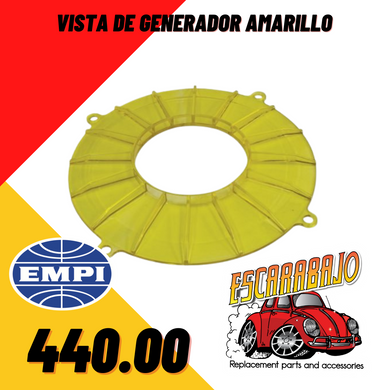 VISTA DE GENERADOR / ALTEERNADOR - Escarabajo Refacciones & Accesorios